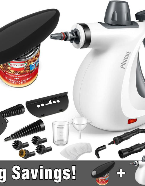 Load image into Gallery viewer, Pressurized Handheld Steam Cleaner & Rechargeable Spin Scrubber