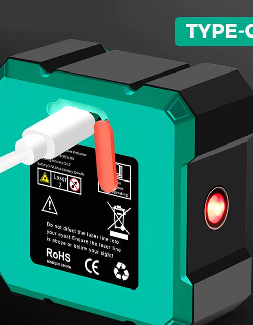 Load image into Gallery viewer, AngleMaster 360° Digital Protractor – Magnetic Laser Angle Finder with LCD Display & Inclinometer