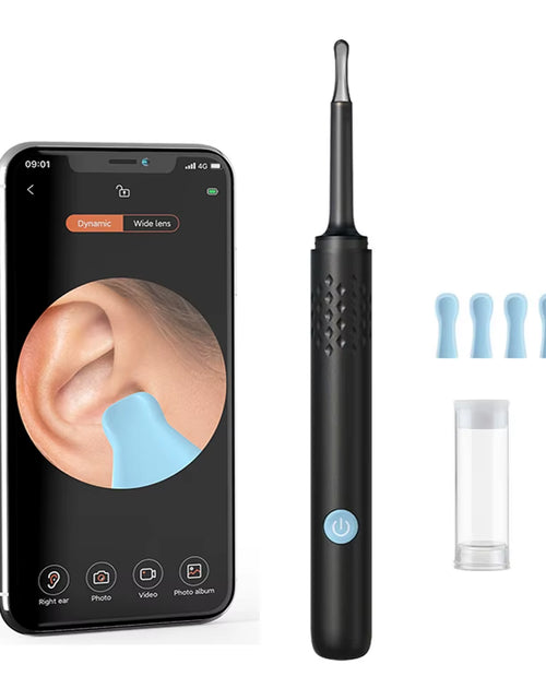 Load image into Gallery viewer, ClearView WiFi Ear Camera – HD Visual Ear Cleaner with LED Lights & Mini Earpick