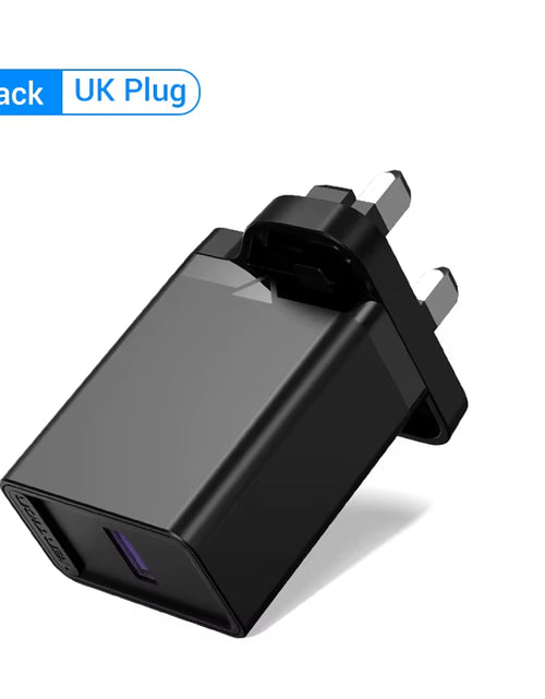 Load image into Gallery viewer, TurboCharge 22.5W USB Fast Charger – QC 3.0 Power for Huawei, Samsung, Xiaomi & More