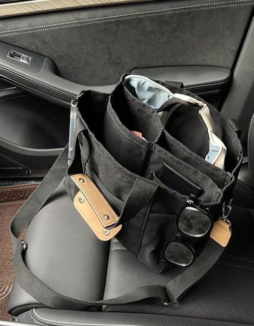 Load image into Gallery viewer, Large Capacity with Removable Bottom Canvas Tote Bag