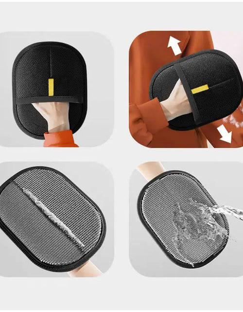 Load image into Gallery viewer, FurGone Duo Gloves – Double-Sided Electrostatic Pet Hair Removal & Grooming Gloves