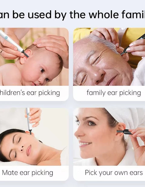 Load image into Gallery viewer, ClearView WiFi Ear Camera – HD Visual Ear Cleaner with LED Lights & Mini Earpick