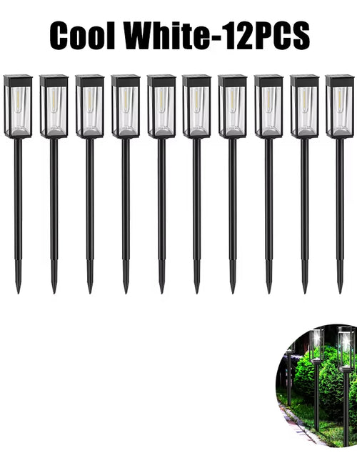 Load image into Gallery viewer, GlowPath Solar Lights – Waterproof LED Outdoor Lighting for Garden, Yard, Patio & Walkways