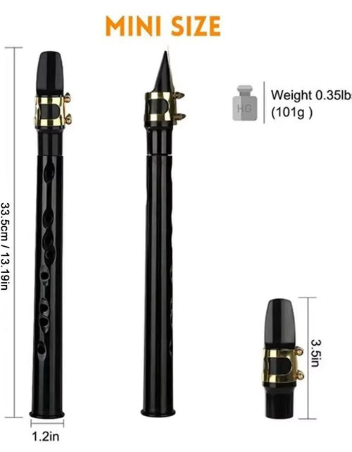 Load image into Gallery viewer, PocketSax Mini – Portable C Key Saxophone for Beginners & Pros with Carrying Bag