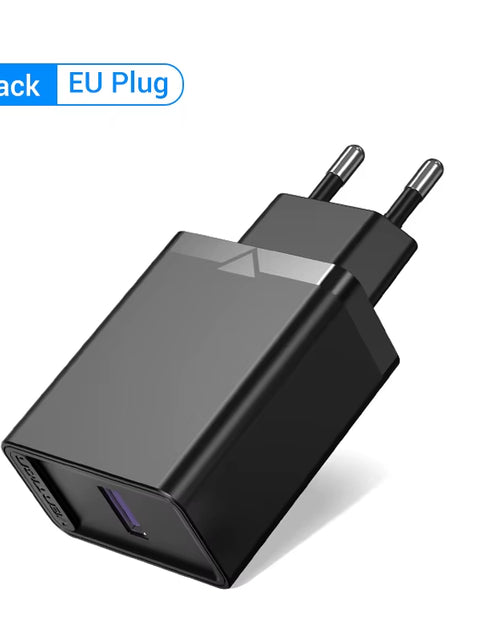 Load image into Gallery viewer, TurboCharge 22.5W USB Fast Charger – QC 3.0 Power for Huawei, Samsung, Xiaomi & More