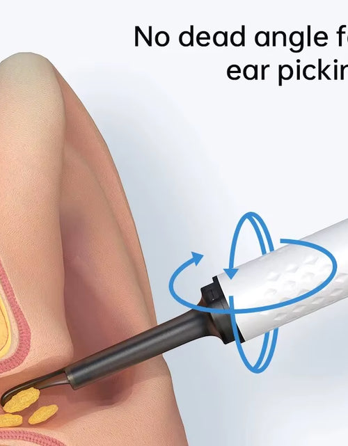 Load image into Gallery viewer, ClearView WiFi Ear Camera – HD Visual Ear Cleaner with LED Lights & Mini Earpick