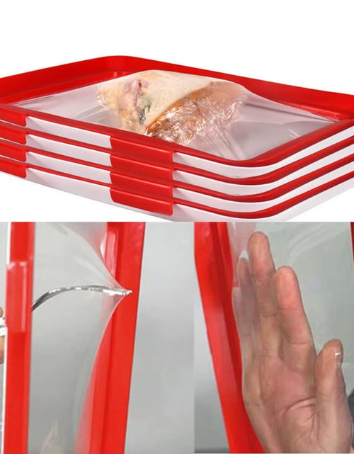 Load image into Gallery viewer, FreshPrep Reusable Meal Prep Tray – Stackable BPA-Free Food Storage Containers for Easy Preservation