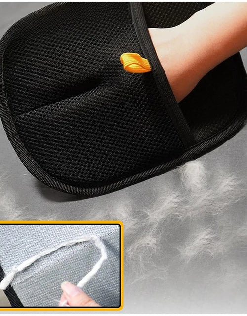 Load image into Gallery viewer, FurGone Duo Gloves – Double-Sided Electrostatic Pet Hair Removal & Grooming Gloves