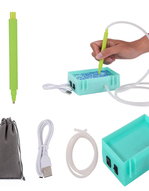 Load image into Gallery viewer, SparklePro Electric Diamond Painting Pen – Long-Lasting Vacuum Tool for Precision Crafting
