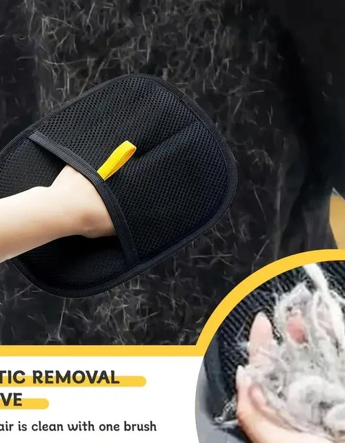 Load image into Gallery viewer, FurGone Duo Gloves – Double-Sided Electrostatic Pet Hair Removal &amp; Grooming Gloves
