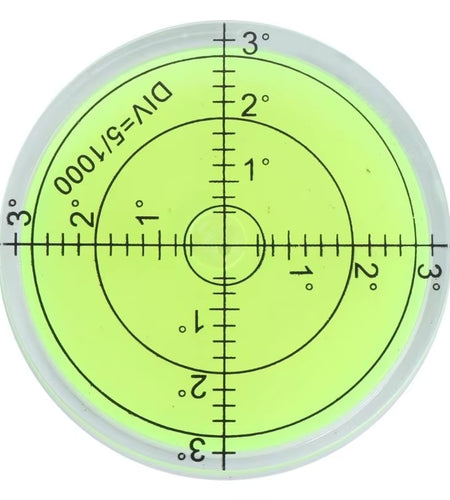 PrecisionPro 60MM PMMA Bubble Level – Accurate Surface Measurement Tool for Perfect Alignment
